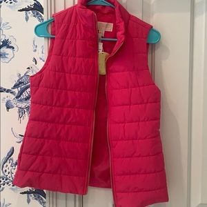 Michael Kors pink puffer best. Brand new!